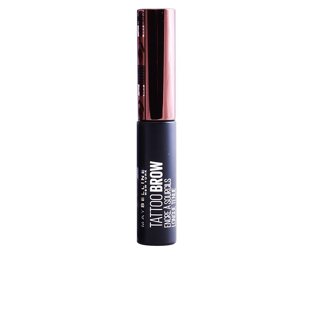 Maybelline Brow Tattoo Tint in dark brown for long-lasting defined brows all day