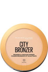 Maybelline City Bronzer compact offers velvety matte finish for natural daily glow.