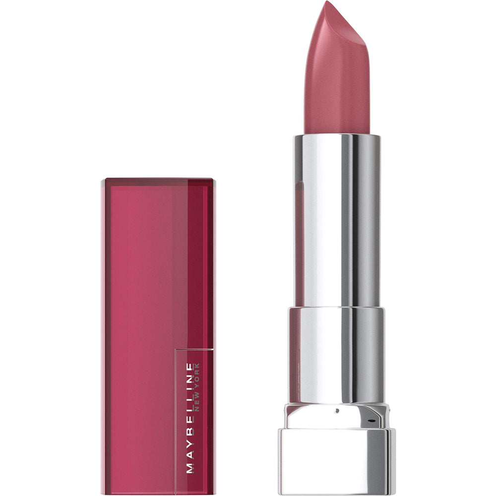 Maybelline Color Sensational lipstick close-up shows creamy finish for smooth lips