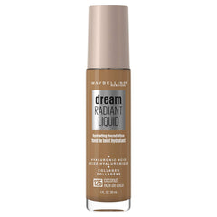 MAYBELLINE Dream Radiant Liquid bottle front view showing medium coverage for natural radiance.