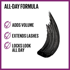 Maybelline fiber-infused formula delivers length for dramatic eyes