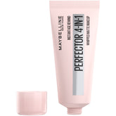 Maybelline Instant Age Rewind 4-in-1 Matte bottle closeup for quick primer-like base.