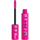 Maybelline Lash Sensational Firework brush close-up shows spiral bristles for lifted lashes.