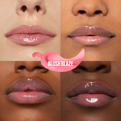 Maybelline Lifter Gloss Plump chili heat on lips delivers tingling plump