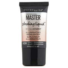 Maybelline Master Strobing Liquid Illuminator bottle glows for instant skin radiance