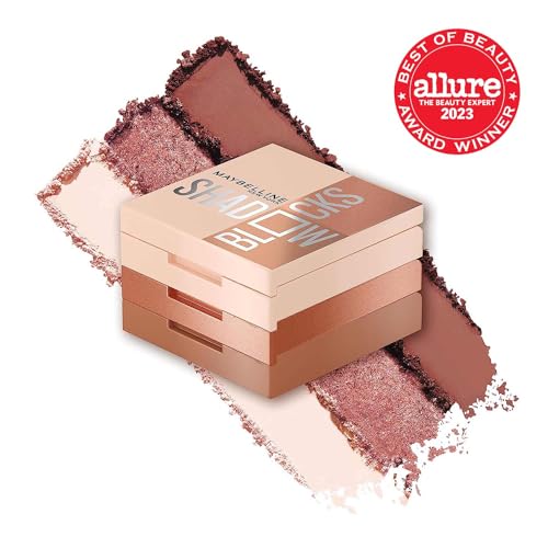 Sombra mate neutra para uso diario, MAYBELLINE Shadow Blocks