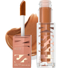 Maybelline Sunkisser liquid blush dot applicator image shows precise, buildable cheek color.