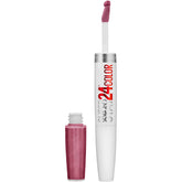 Maybelline Super Stay 24 bottle highlights Frozen Rose shade with long-lasting color for day-long wear