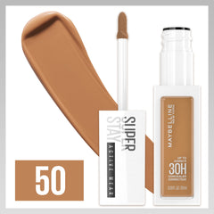 Maybelline Super Stay Concealer comfort-curve applicator applying under-eye.