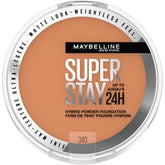 Maybelline Super Stay Hybrid Powder-Foundation soft matte finish for all-day stay-in-place makeup.