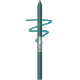 Delineador MAYBELLINE Tattoo Studio Teal Tini, aplicación suave para trazos precisos.