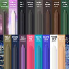 Maybelline Tattoo Studio Eyeliner 36 Hour Wear swatch highlights long-lasting performance.