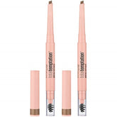Maybelline Total Temptation Eyebrow Definer Pencil Blonde adds natural brow definition.
