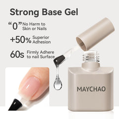 MAYCHAO no-wipe top coat application for glossy finish