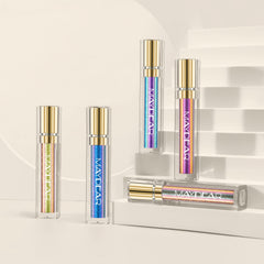 Close-up maydear chameleon lipstick texture shows soft, moisturizing finish