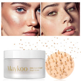 MAYKOO Freckle Cushion application demonstrates quick, natural freckle placement for sun-kissed look