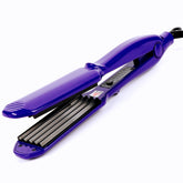 MBHAIR ceramic crimper iron in purple enables quick, gentle styling for voluminous texture.