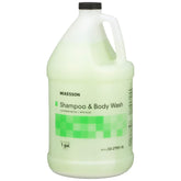 McKesson Body Wash Shampoo bulk jug label highlights cost-effective refills for facilities.