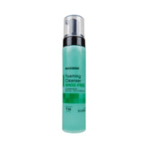 McKesson rinse-free foam cleanser bottle demonstrates waterless cleansing convenience for daily skin care.