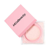 MCoBeauty Loose Powder Cool & Set Rose Pink packaging showing lightweight formula