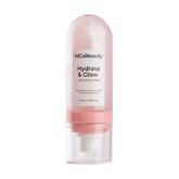 MCoBeauty hydrate glow mist bottle delivers dewy skin hydration.
