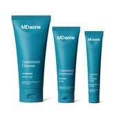 MDacne benzoyl peroxide cream 2.5% tube ready for targeted spot treatment and fast relief.