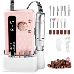 MDK electric nail drill 45000rpm for fast, salon-grade acrylic shaping