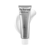 MD'S PICK De Barista Sun Shield bottle shows SPF50+ protection for daily outdoor use.