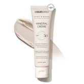 MDSolarSciences Mineral Creme Sunscreen SPF50 bottle promotes lightweight daily UV protection.