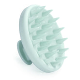 Meartchy mint green front view showing compact scrubber and gentle bristles for easy cleansing