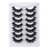Mebver false eyelashes cat eye look with natural enhancement and lightweight wear