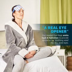 Medcosa eye mask adjustable strap ensures a snug, secure fit