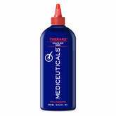 Mediceuticals TheraRx antibacterial scalp wash bottle illustrating cleansing and refreshment for daily scalp care.