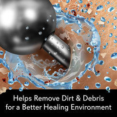 MediCleanse piercing aftercare from any angle equals convenient cleansing for sensitive areas