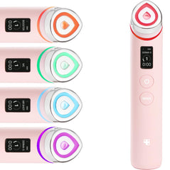 Medicube Age-R Booster Pro Pink glass glow wand close-up for enhanced absorption and glow.
