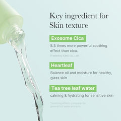 Medicube Exosome Cica Toner dispenser enables easy daily use.