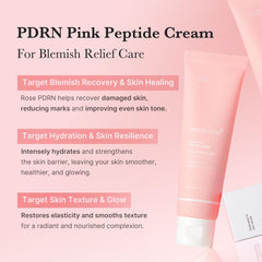 Medicube PDRN Pink Hyaluronic Cream pump dispensing silky hydration.