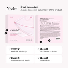 Medicube pink collagen jelly mask texture during application hints at cooling hydration.