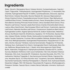 Medicube Triple Collagen Cream detailing hyaluronic acid for plump skin.