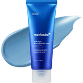 Medicube Zero Pore mud mask packaging highlights rapid pore cleansing.
