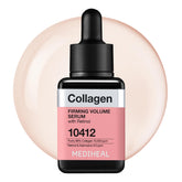 Mediheal Collagen Firming Serum bottle close-up showing premium packaging and hydration potential