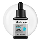Mediheal Madecassoside pore repair serum bottle delivering lightweight hydration