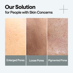 Serum swatch on skin illustrating quick absorption and non-greasy feel
