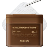 Mediheal Toner Pads Retinol Squares for day-night care offer quick skin conditioning