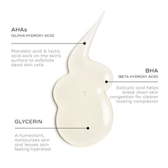 Medik8 Surface Radiance Cleanse pump dispenser on sink for a quick morning cleanse.