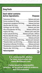 MediNatura T-Relief quick-dissolve tablets for fast joint comfort