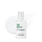 MEDITHERAPY PDRN skin booster bottle demonstrates soothing centella-PDRN care for redness relief.