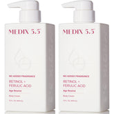 Medix 5.5 fragrance-free retinol face moisturizer bottle showing clean packaging and daily anti-aging support