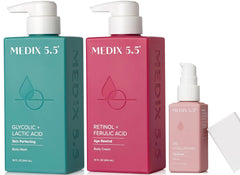 Medix 5.5 Retinol Body Cream application for smoother, firmer-looking skin.