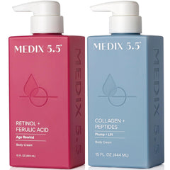 Medix 5.5 Retinol Cream bottle top view for firmer-looking skin